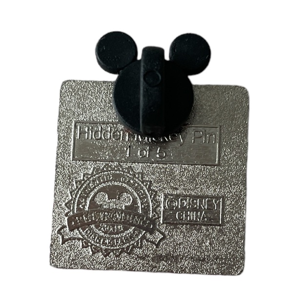 Disney Trading Pin Hidden Mickey Series - Neon Mickey - Green - Picture 2 of 2